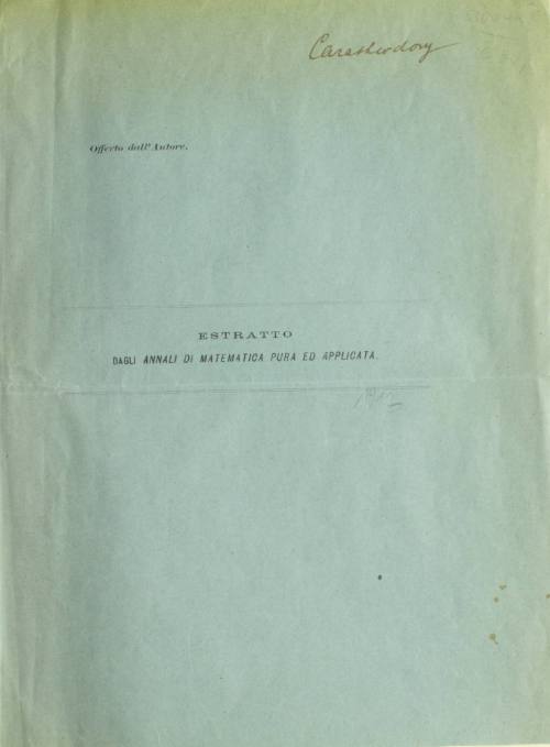 Sur les points singuliers du problème du Calcul des Variations dans le plan.