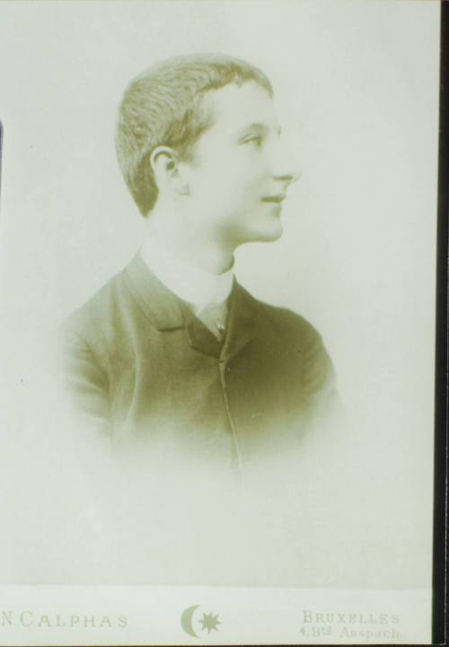 Ο Κωνσταντίνος Καραθεοδωρή σε νεαρή ηλικία.