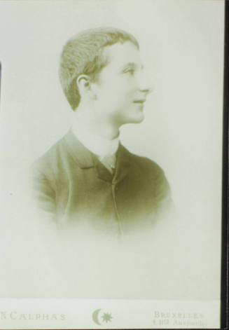 Ο Κωνσταντίνος Καραθεοδωρή σε νεαρή ηλικία.