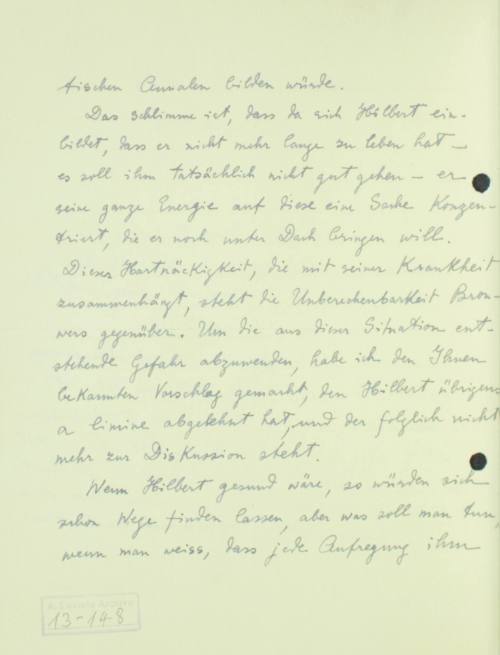 Αλληλογραφία Κωνσταντίνου Καραθεοδωρή με τον Άλμπερτ Αϊνστάιν.