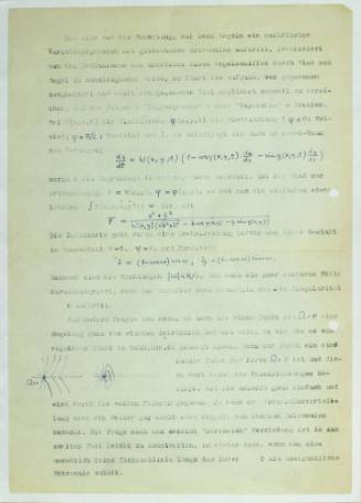 Επιστολή του μαθηματικού Χέλμουθ Κνέσερ προς τον Κωνσταντίνο Καραθεοδωρή.