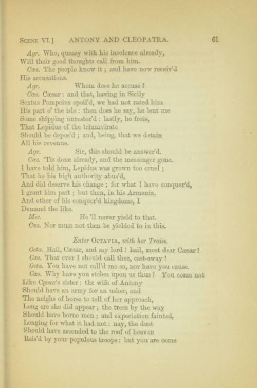 The dramatic works of William Shakespeare vol. 10.